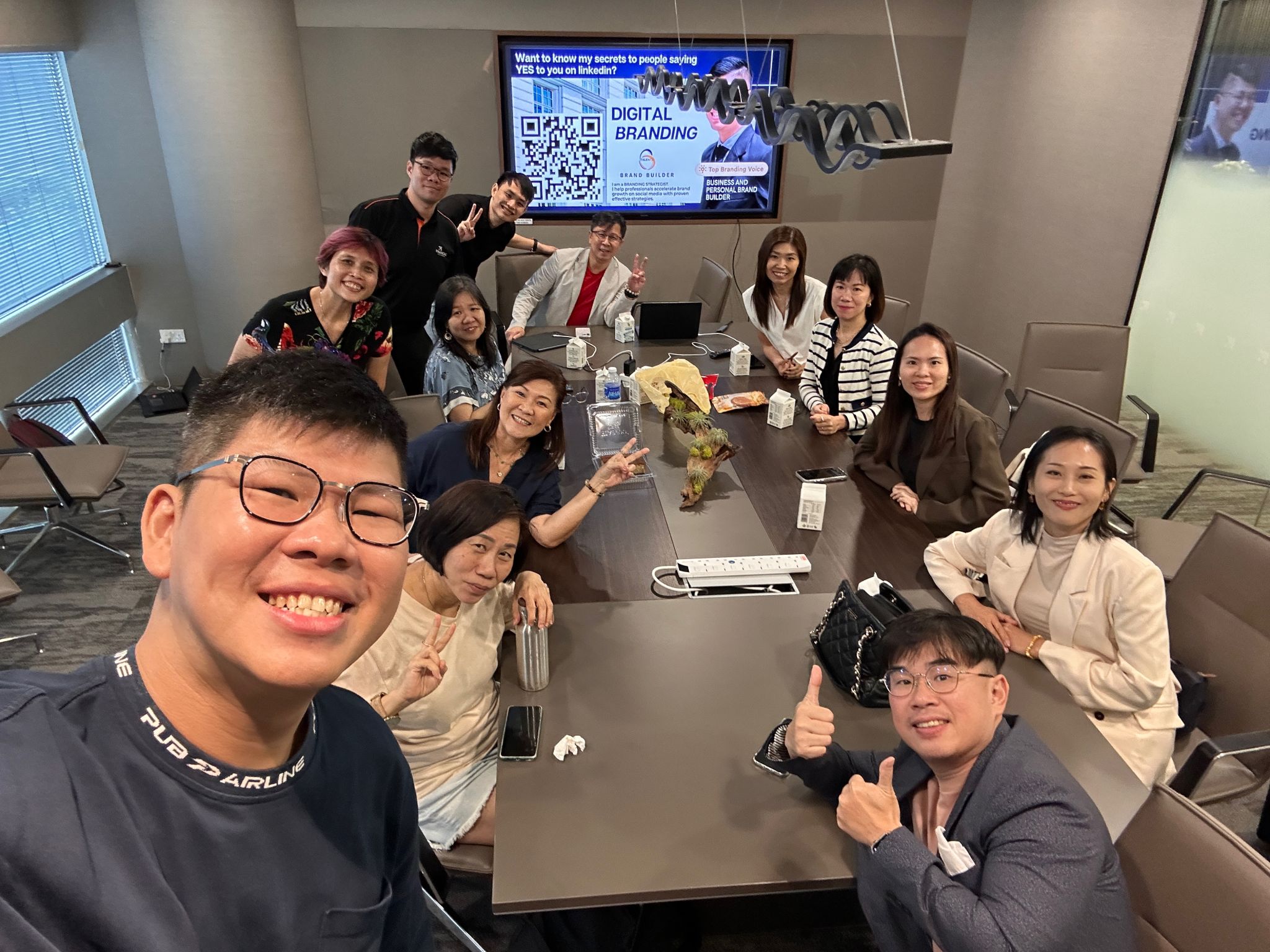 Community Digital Branding workshop with Hock Beng